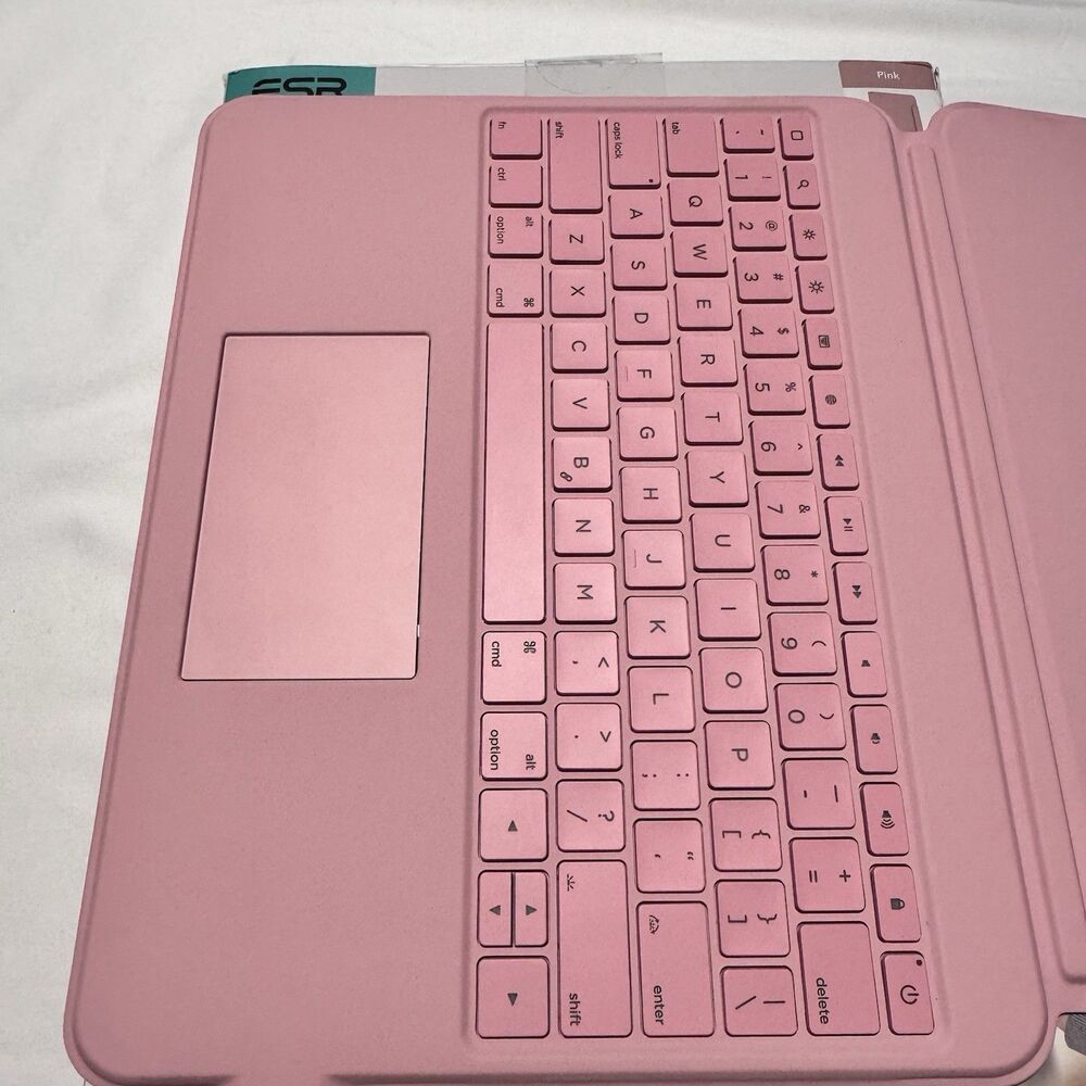 iPad Air 13 Inch Case with Keyboard,EST Ascend,Pink Magnetic Detachable Keyboard - Picture 5 of 9